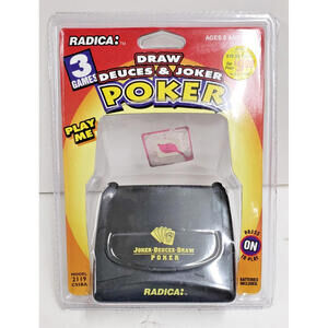 Acey Deucey Poker Radica Handheld Game Ace Deuce New Sealed Model 2160
